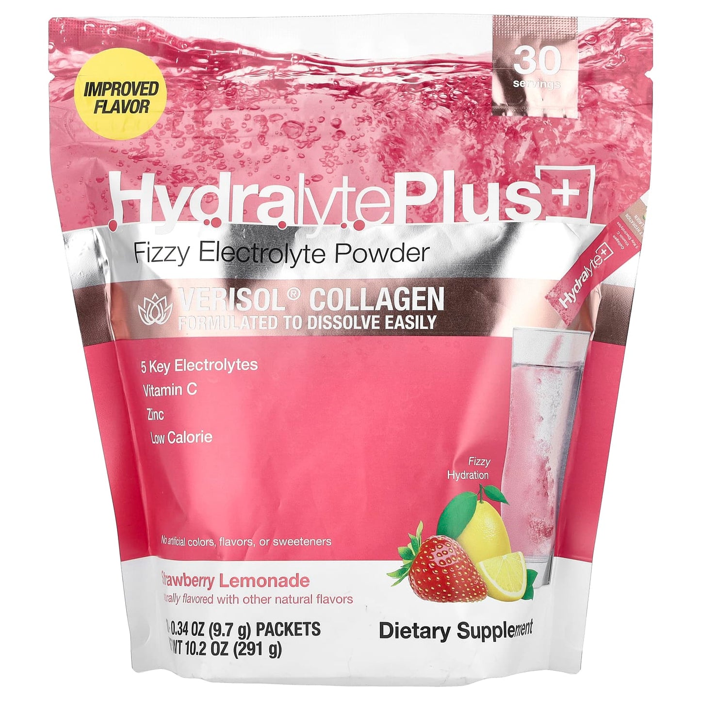 VERISOL Collagen & Electrolyte Rehydration Powder | Hydralyte - Image 1