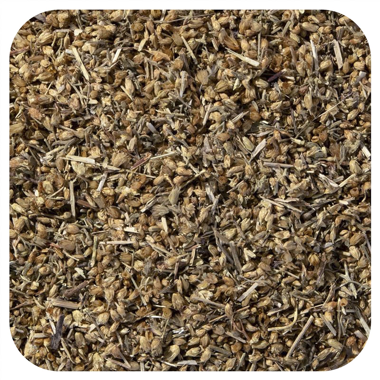 Starwest Botanicals, Organic Yarrow Flower, Cut & Shifted, 1 lb (453.6 g) - Image 1