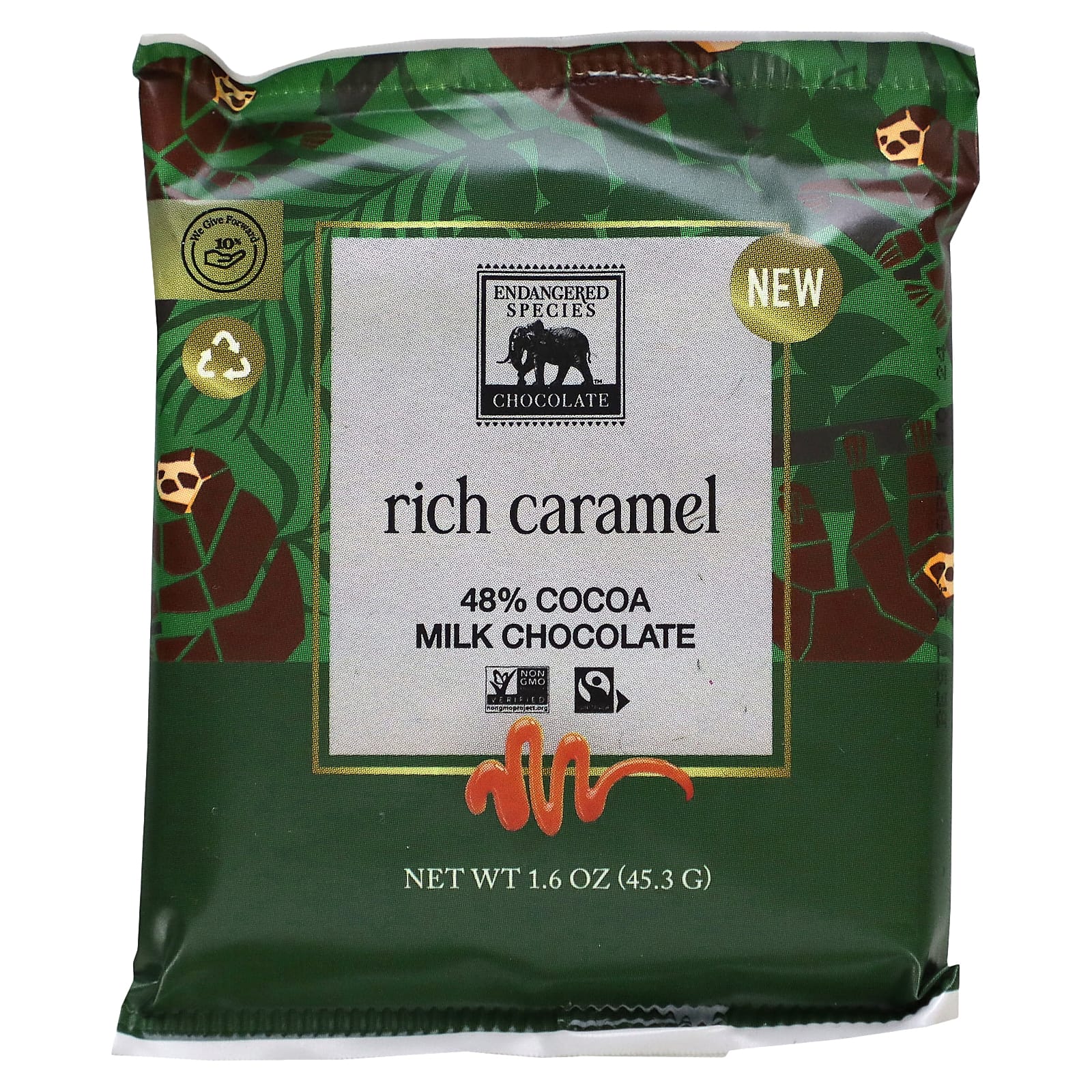 Rich Caramel Milk Chocolate Bar for a Cause, 1.6 oz - Image 1