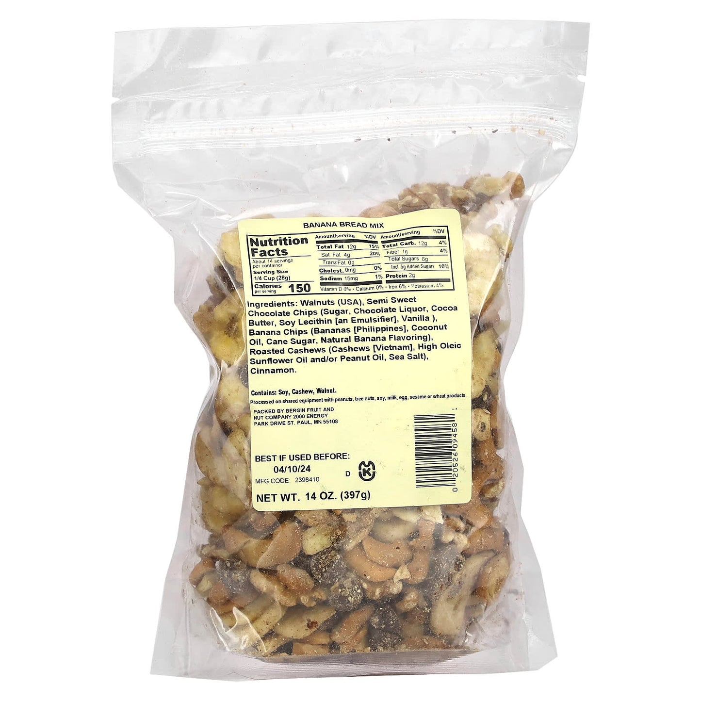 Bergin Banana Bread Mix - Delicious Homemade Treat - Image 2