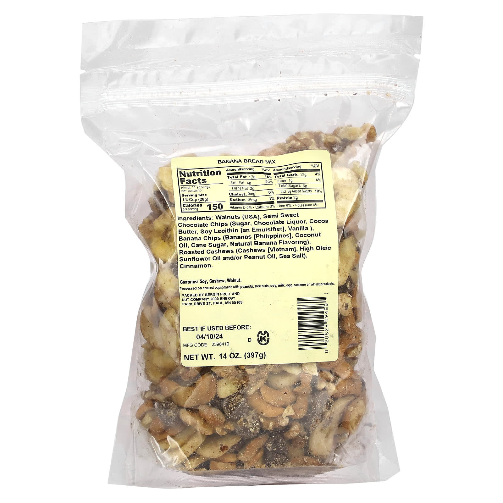 Bergin Banana Bread Mix - Delicious Homemade Treat - Image 2