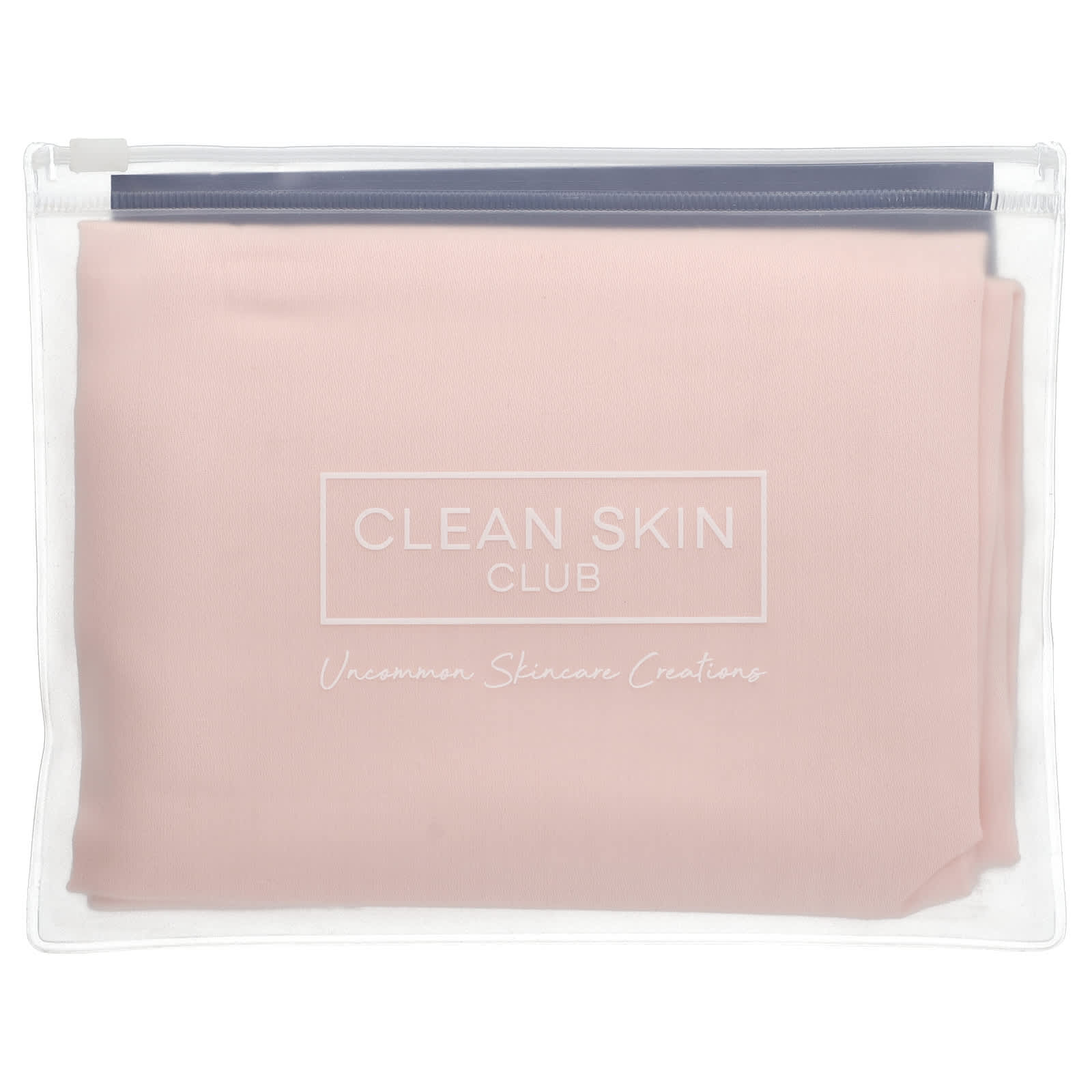 Blush Pink Silver Ion Pillowcase for Clean Sleep by Clean Skin Club - Image 1
