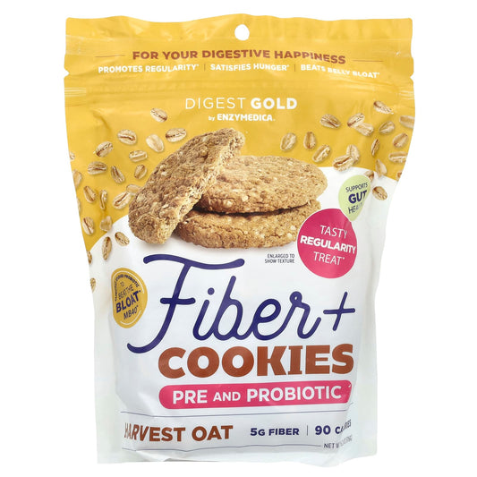 Natural Digestive Support with Enzymedica Fiber + Cookies - Image 1