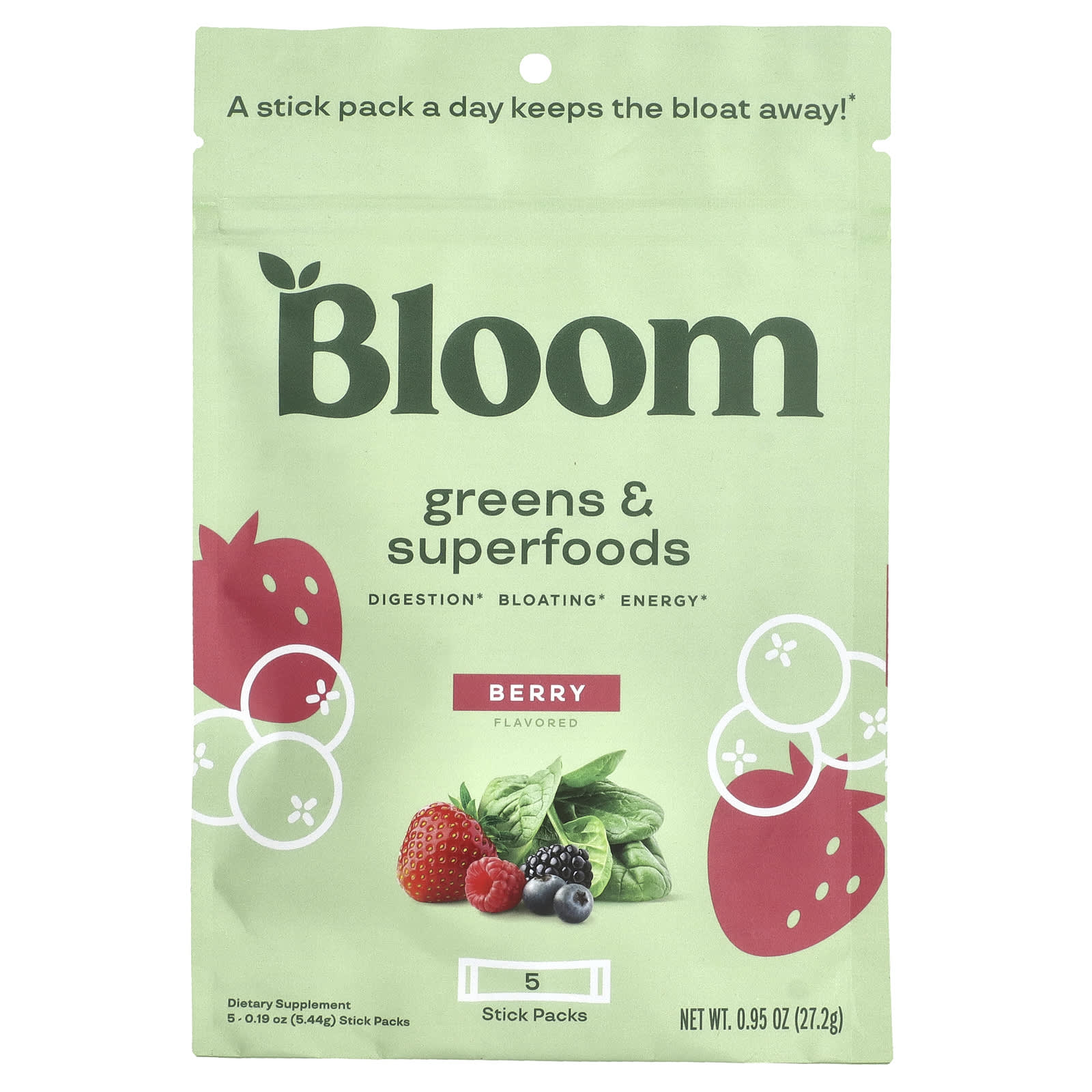 Unleash Your Best Self with Bloom's Berry Greens Superfoods - Image 1