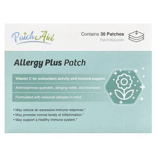 PatchAid Allergy Plus Patch - 30 Patches for Seasonal Relief