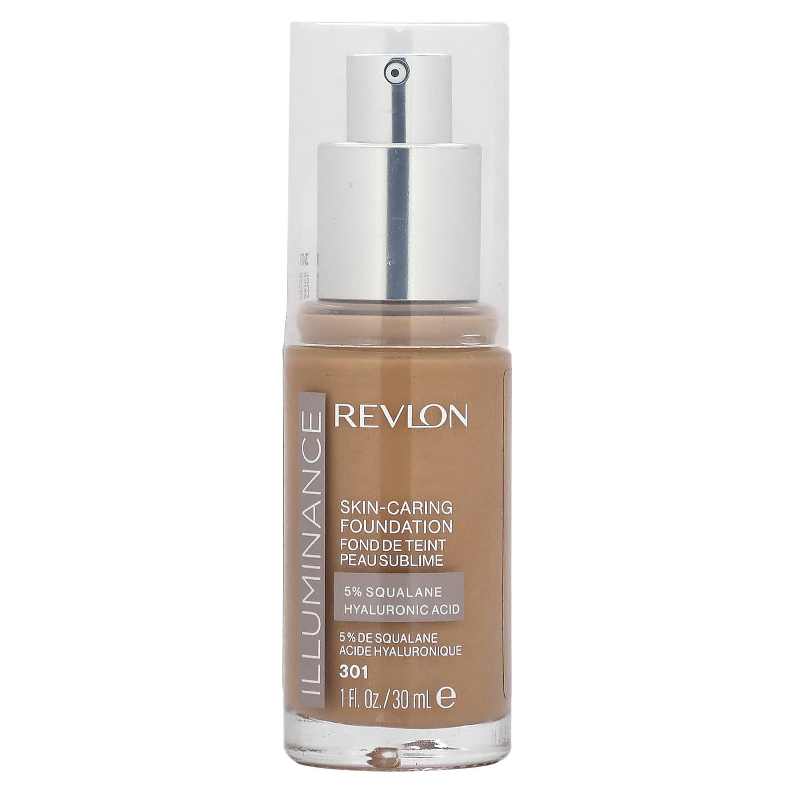 Revlon, Illuminance, Skin-Caring Foundation, 301 Cool Beige, 1 fl oz (30 ml) - Image 1