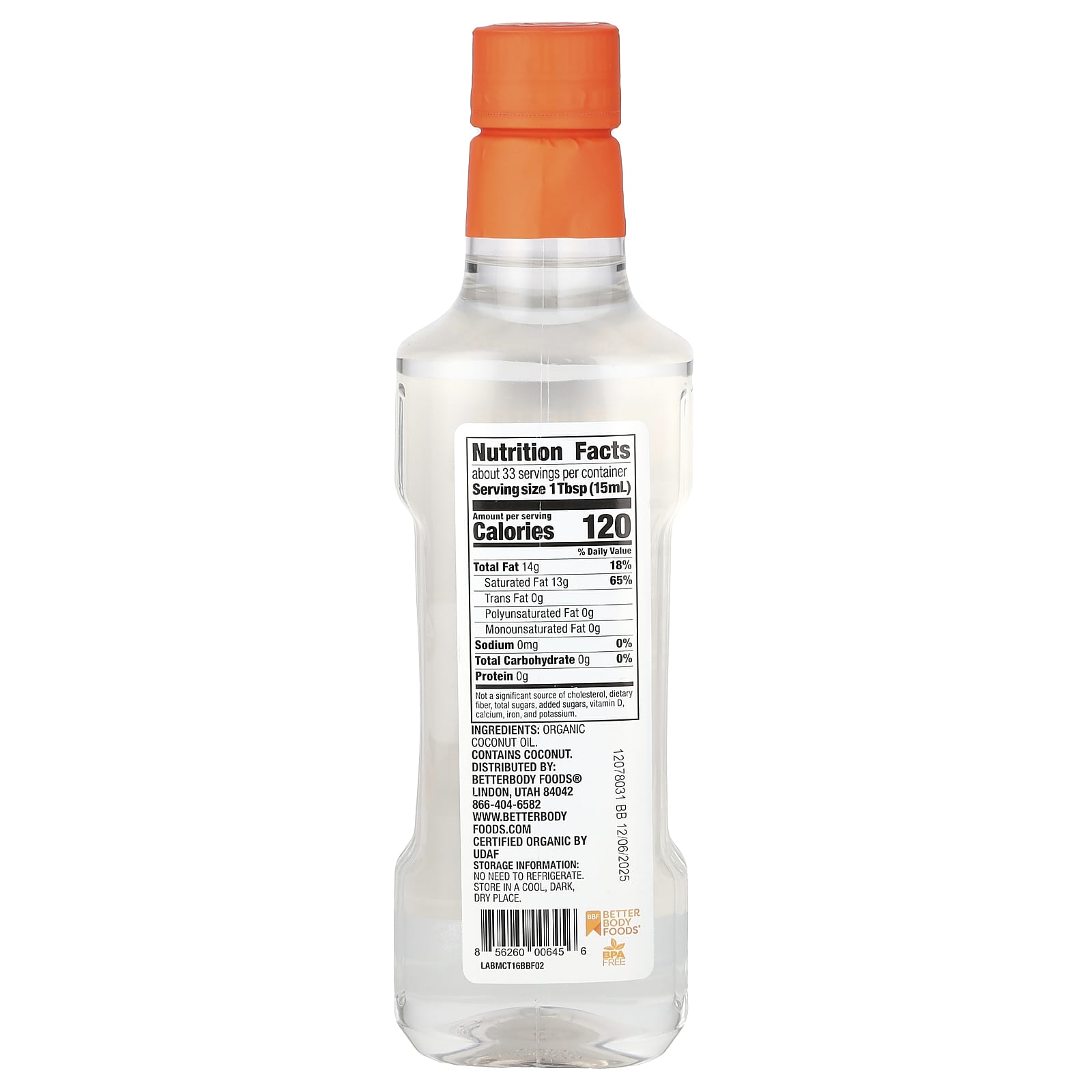 Organic Coconut MCT Oil for Energy & Keto Diet - Image 2