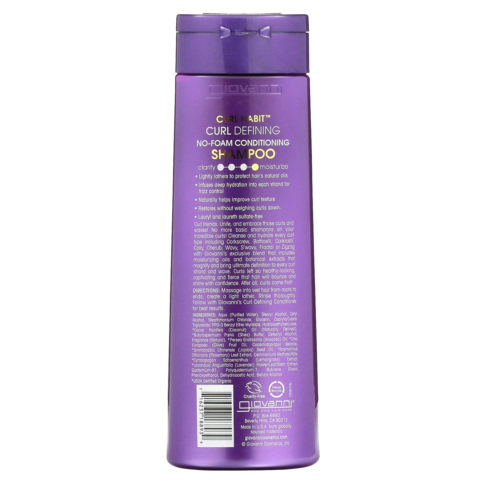 Giovanni Curl Defining Shampoo for All Curl Types | 13.5 fl oz - Image 2
