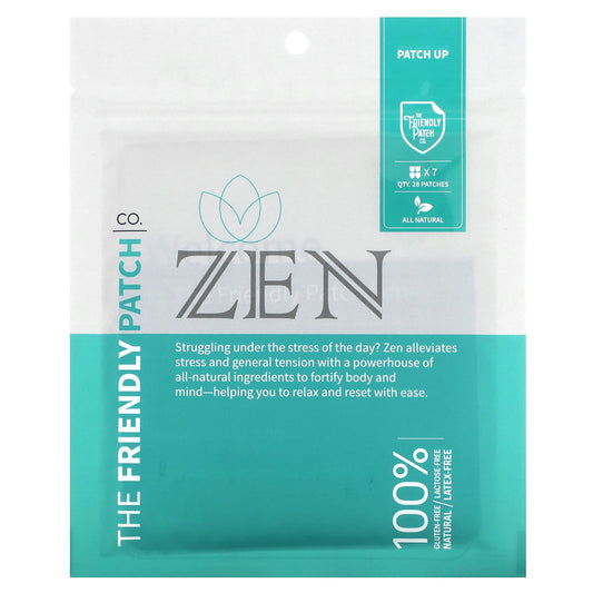 The Friendly Patch, Zen, Stress Patch, 28 Patches - Image 1