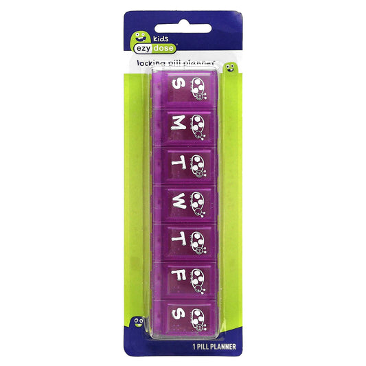 Ezy Dose Kids Locking Pill Planner, Easy Pill Management for Families - Image 1