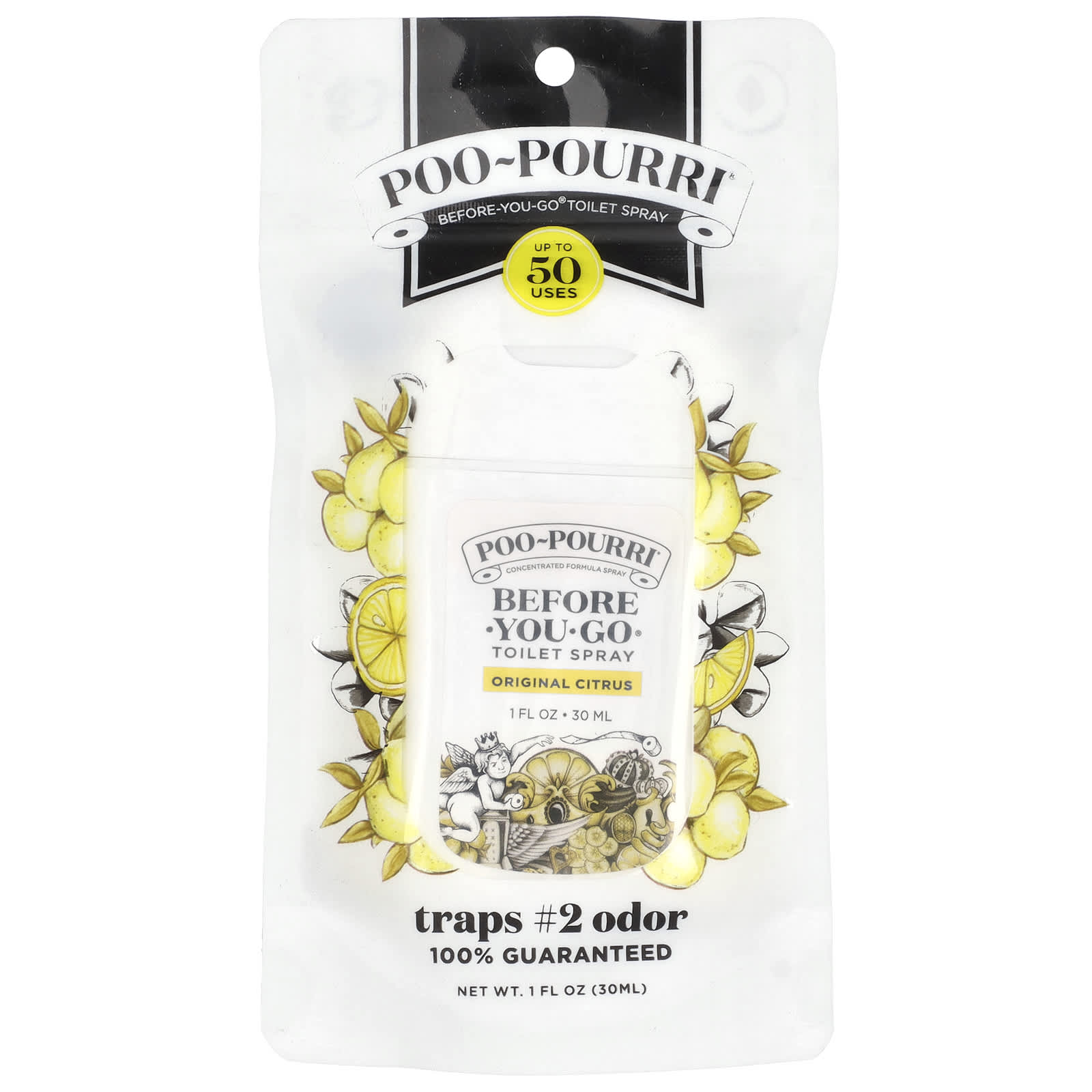 Poo-Pourri, Before-You-Go® Toilet Spray, Original Citrus, 1 fl oz (30 ml) - Image 2
