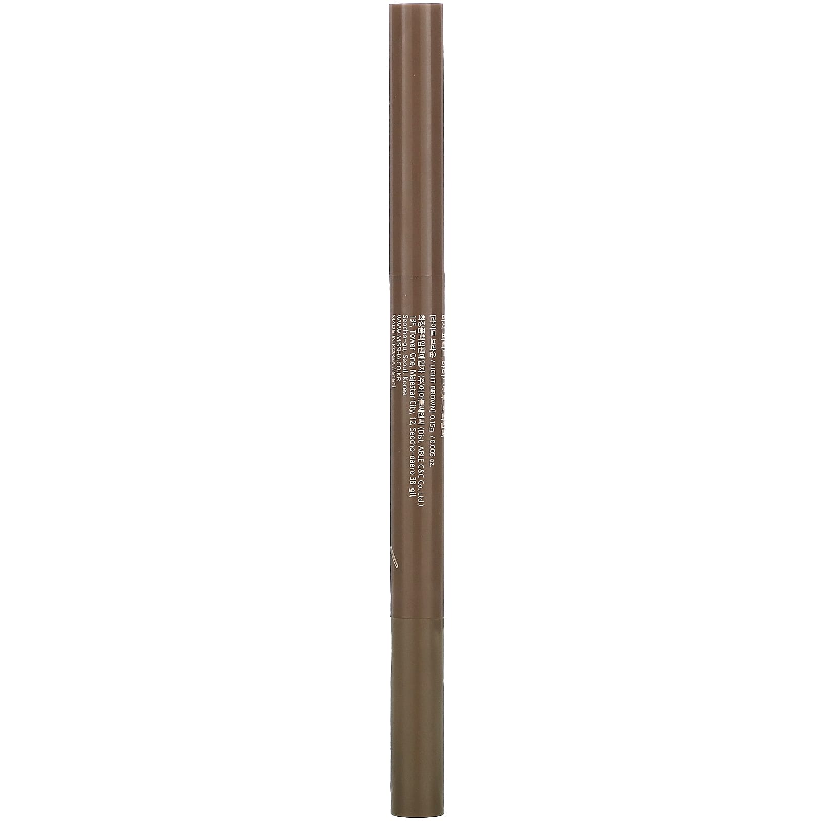Missha, Perfect Eyebrow Styler, Light Brown, 0.005 oz (0.15 g) - Image 2