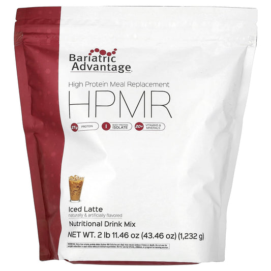 Bariatric Advantage High Protein Meal Replacement Iced Latte 2lb 11.46oz - Image 1