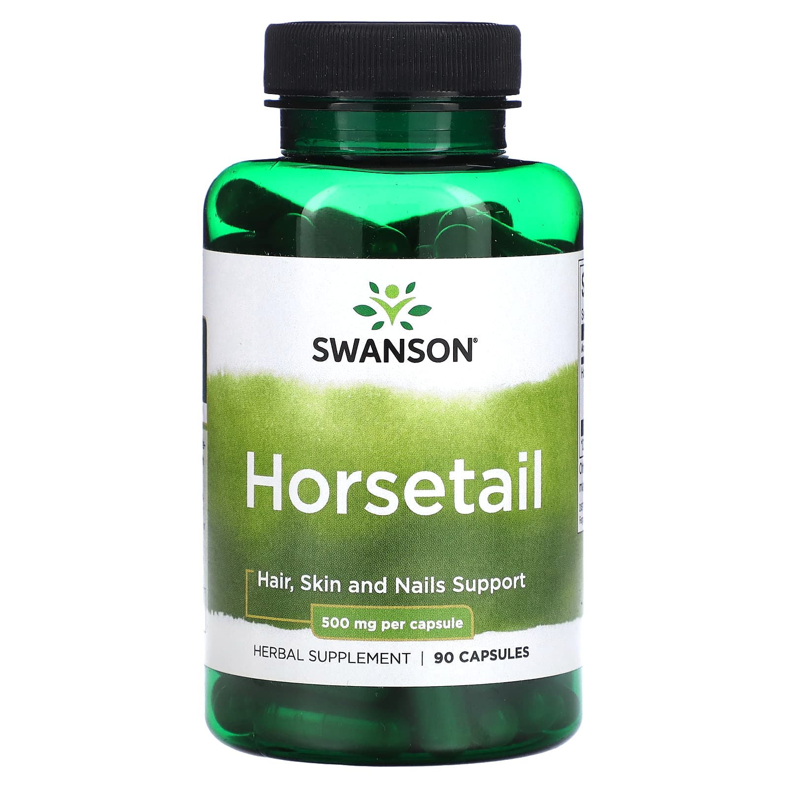Swanson, Horsetail, 500 mg, 90 Capsules - Image 1