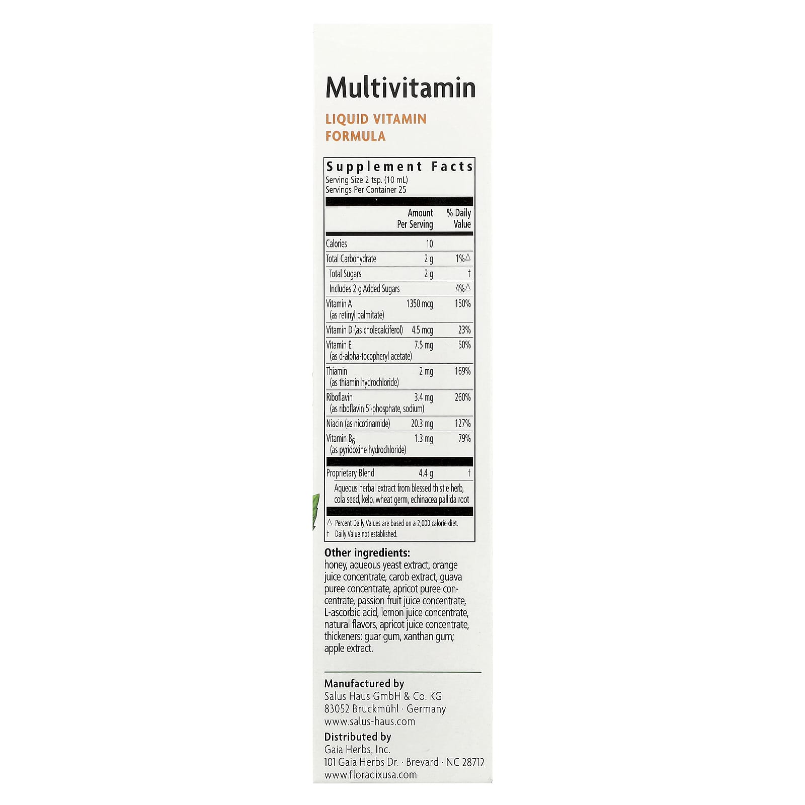 Floradix Epresat Multivitamin, 8.5 fl oz (250ml) - Energy & Immune Support - Image 2