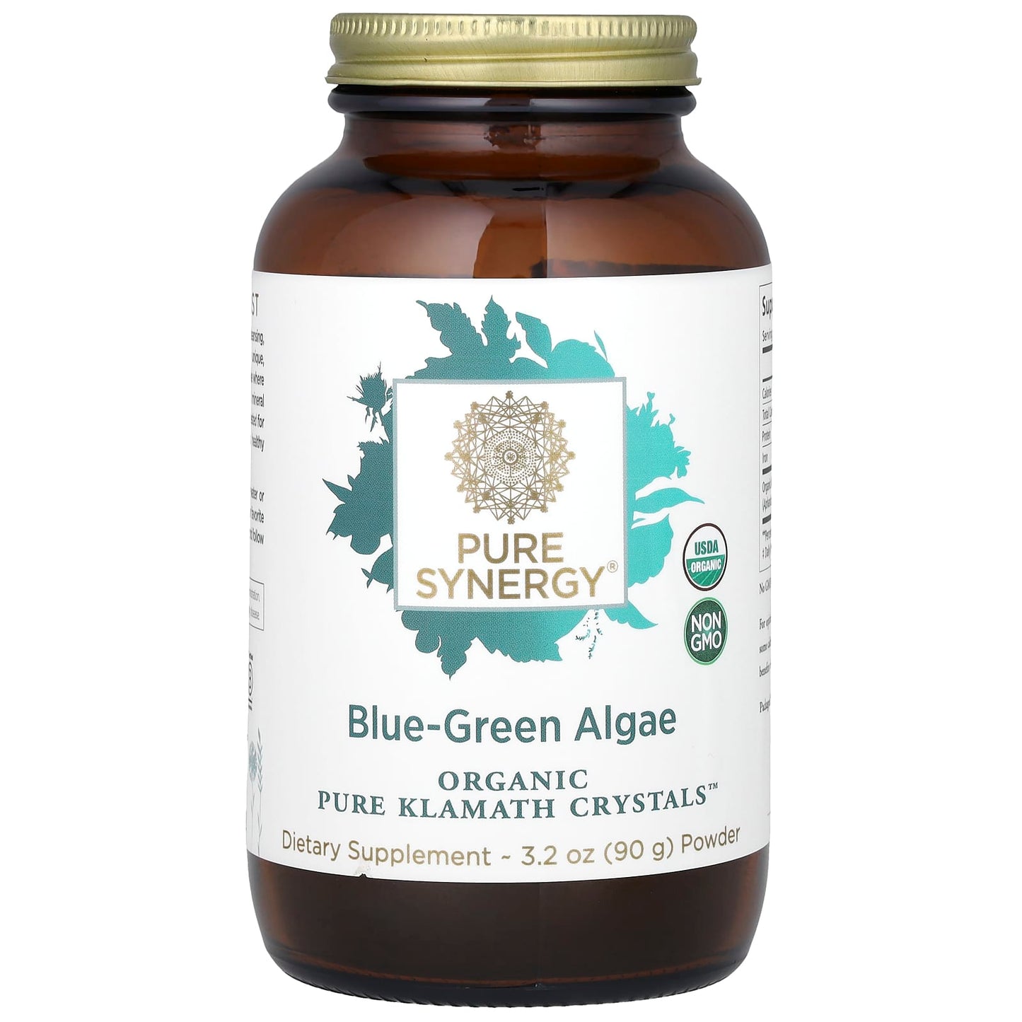 Pure Synergy, Blue-Green Algae Powder, 3.2 oz ( 90 g) - Image 1