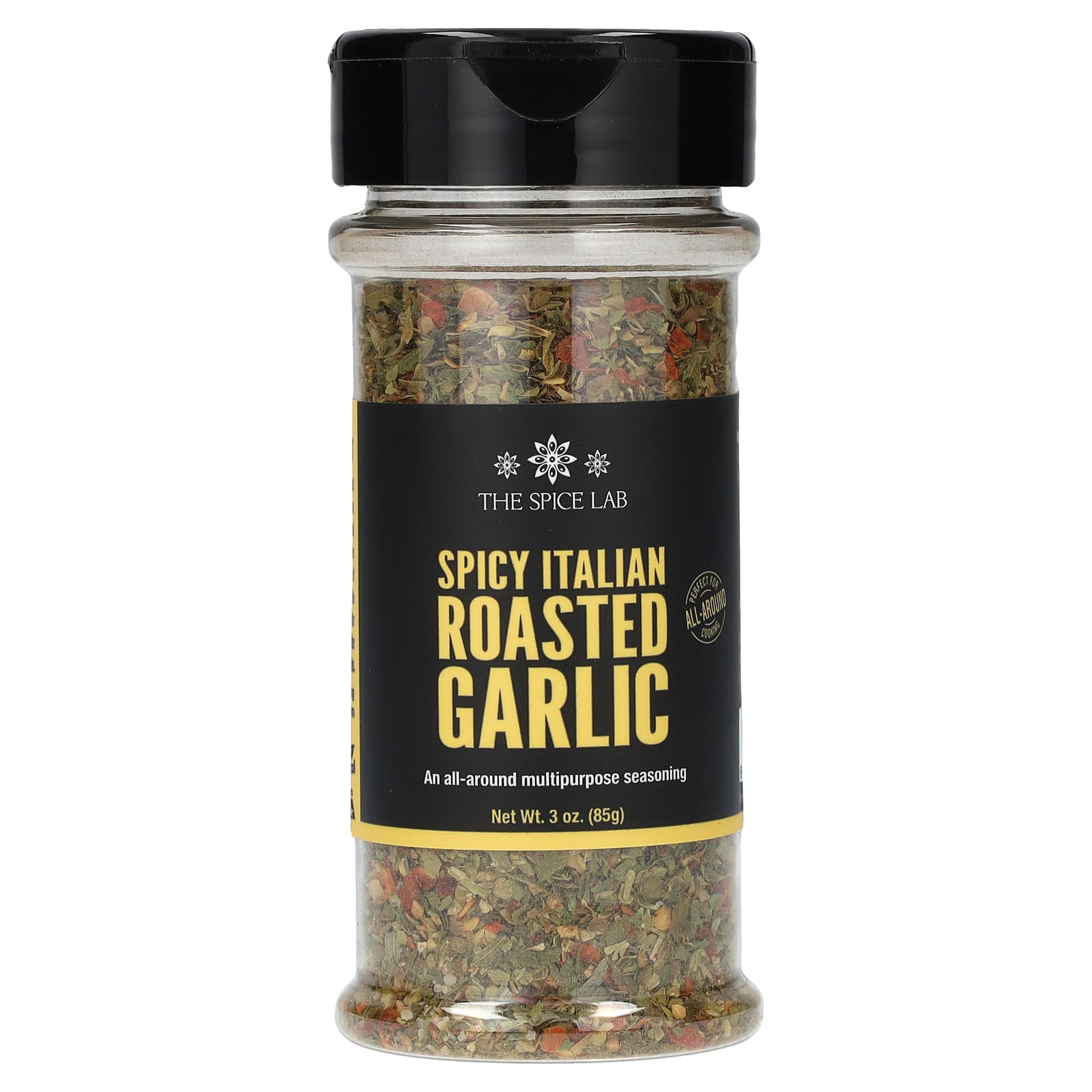 The Spice Lab, All-Around Multipurpose Seasoning, Spicy Italian Roasted Garlic, 3 oz (85 g) - Image 1