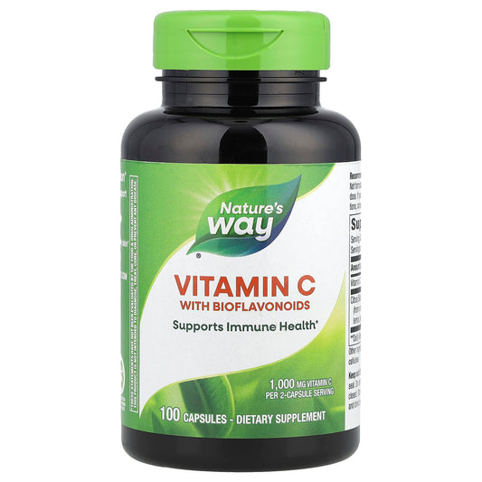 Nature's Way, Vitamin C With Bioflavonoids, 100 Capsules - Image 1