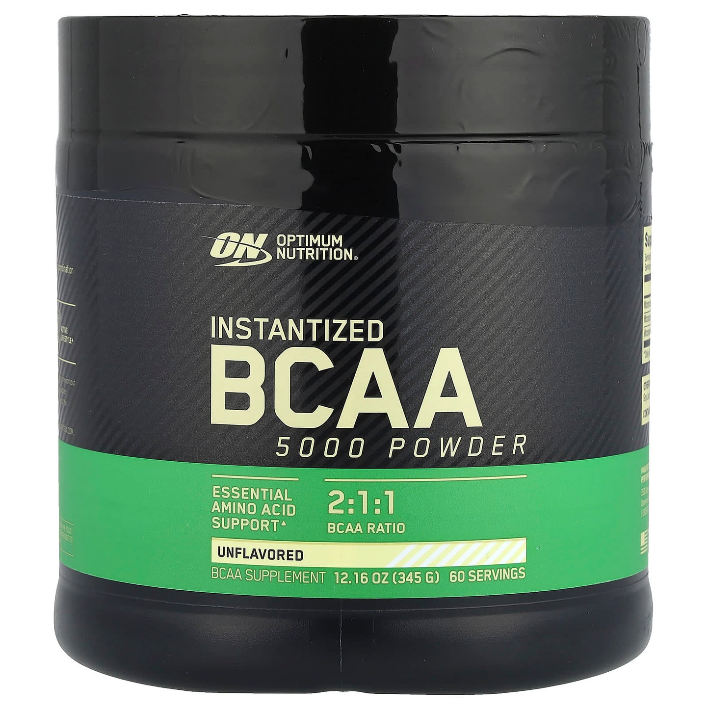 Optimum Nutrition, Instantized BCAA 5000 Powder, Unflavored, 12.16 oz (345 g) - Image 1