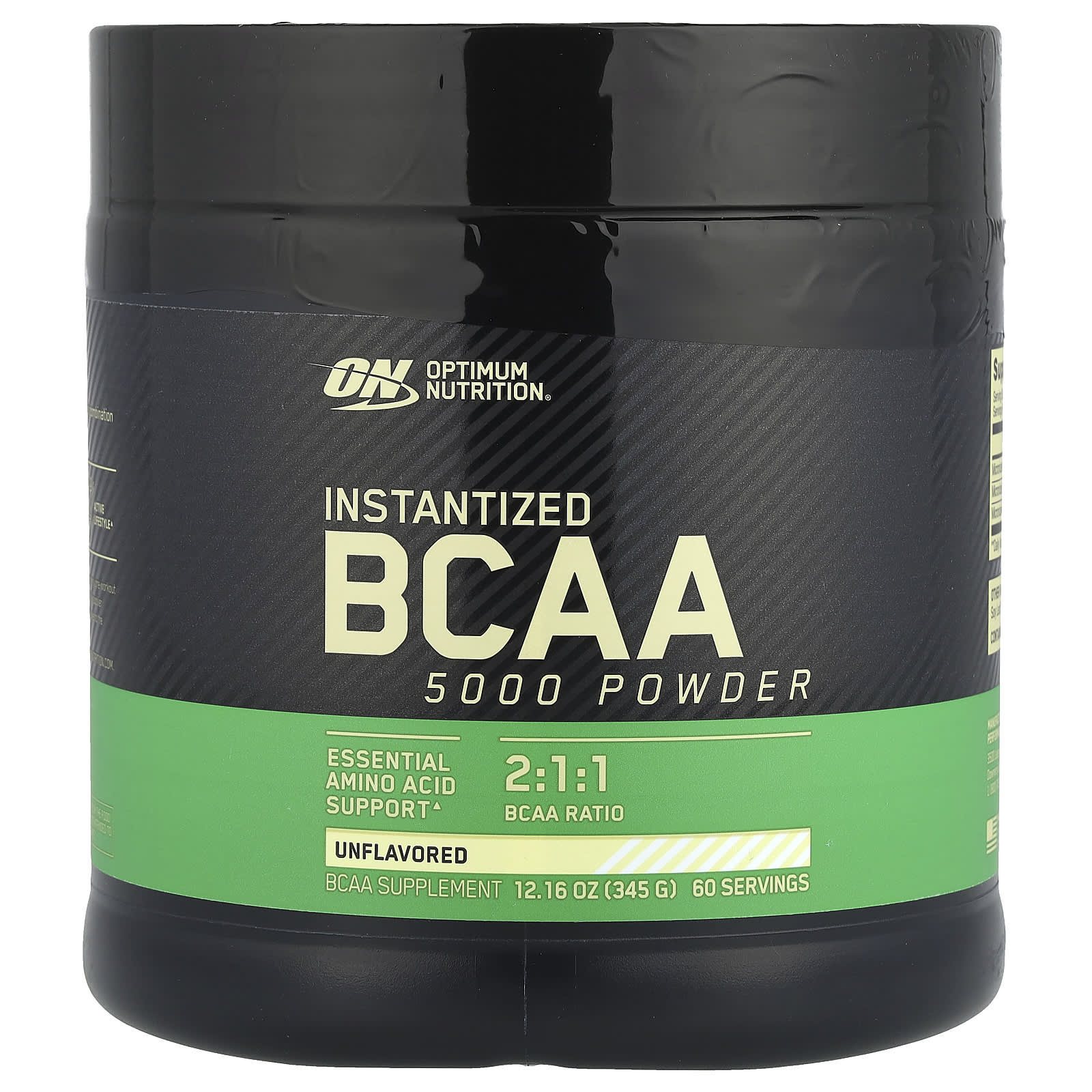 Optimum Nutrition, Instantized BCAA 5000 Powder, Unflavored, 12.16 oz (345 g) - Image 1