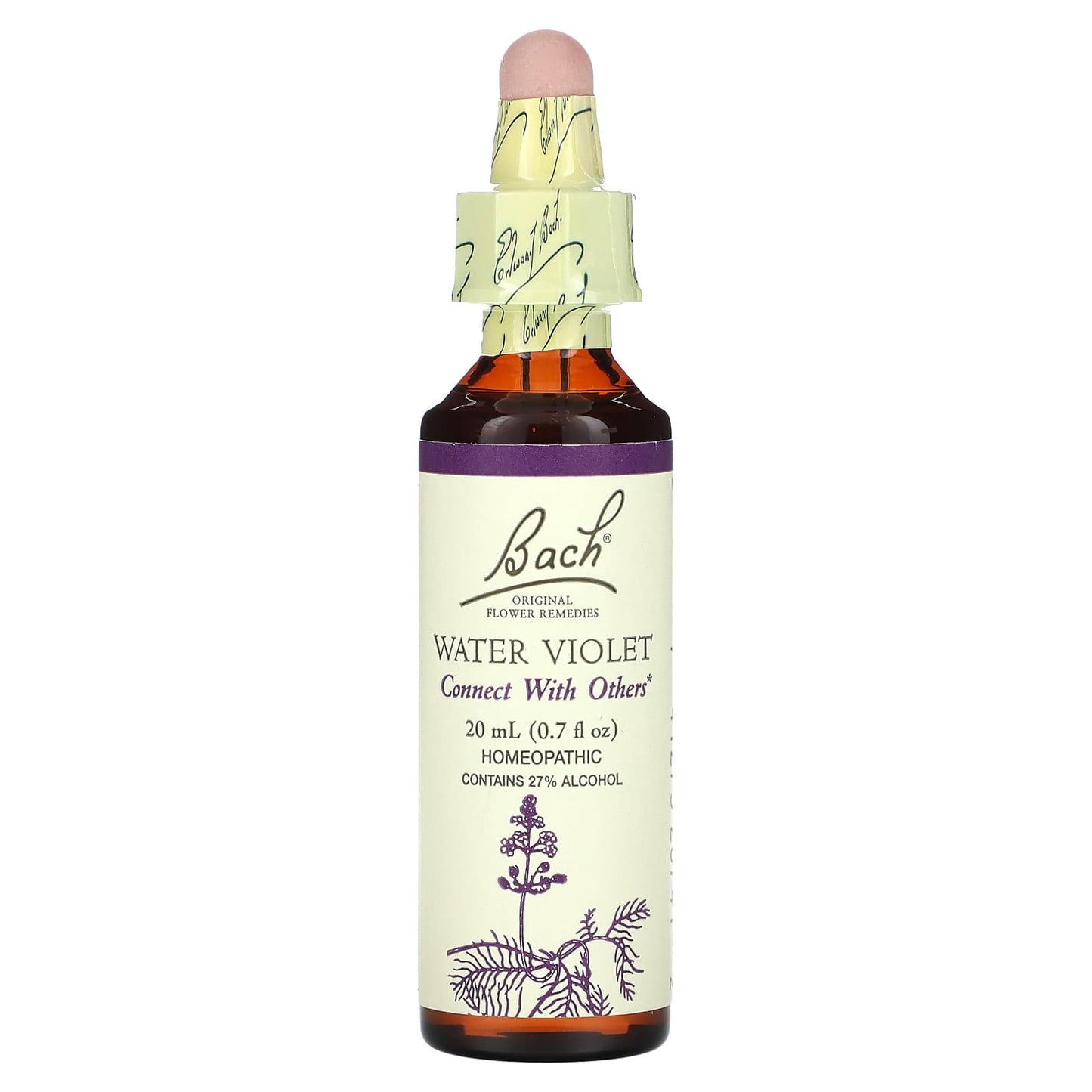 Water Violet Bach Flower Remedy for Confidence, Connection & Calm - Image 1