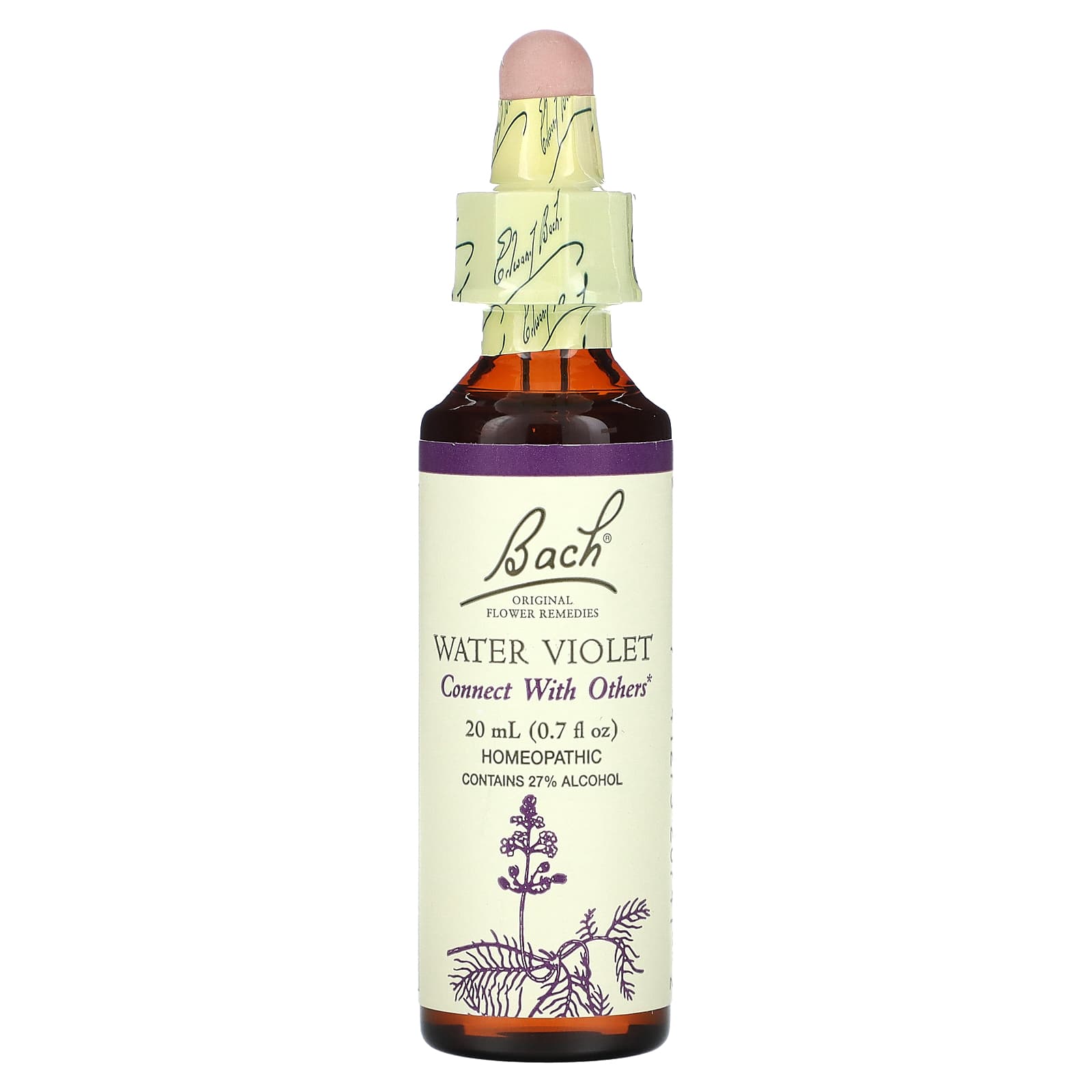 Water Violet Bach Flower Remedy for Confidence, Connection & Calm - Image 1