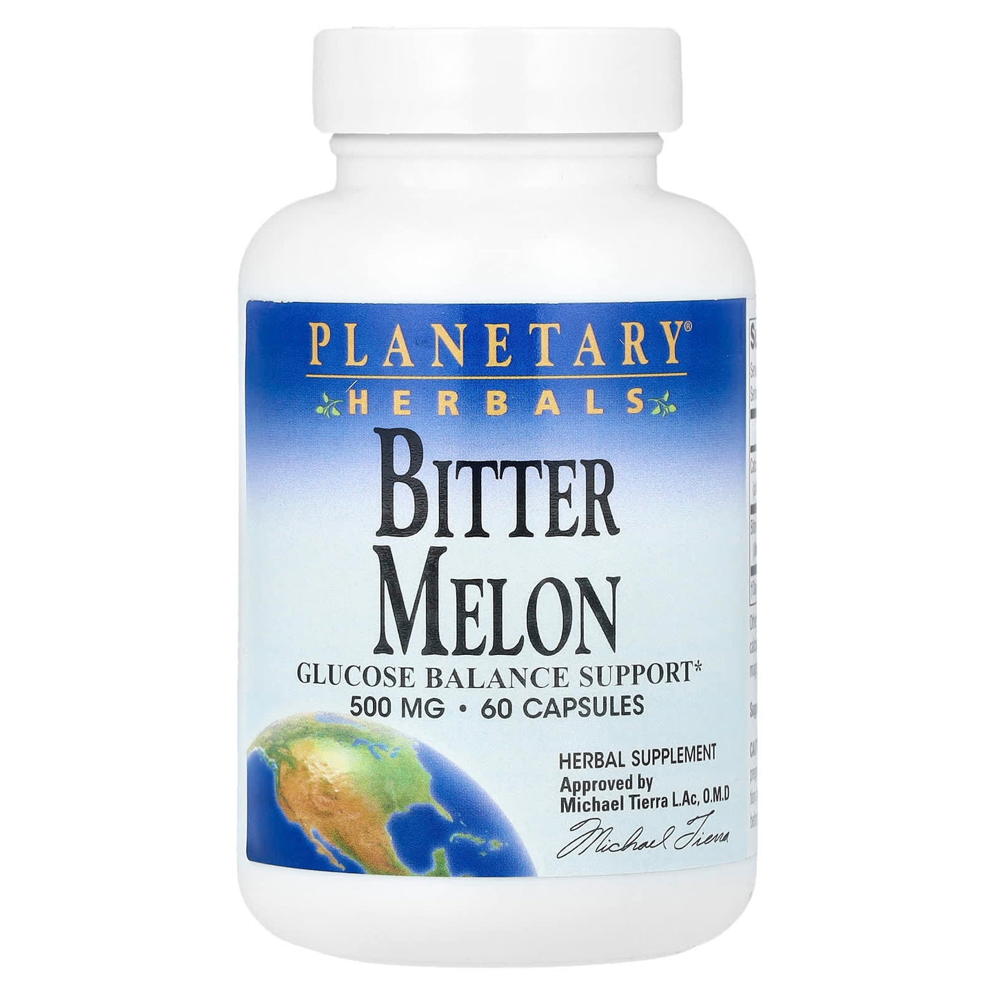 Planetary Herbals, Bitter Melon, 60 Capsules - Image 1