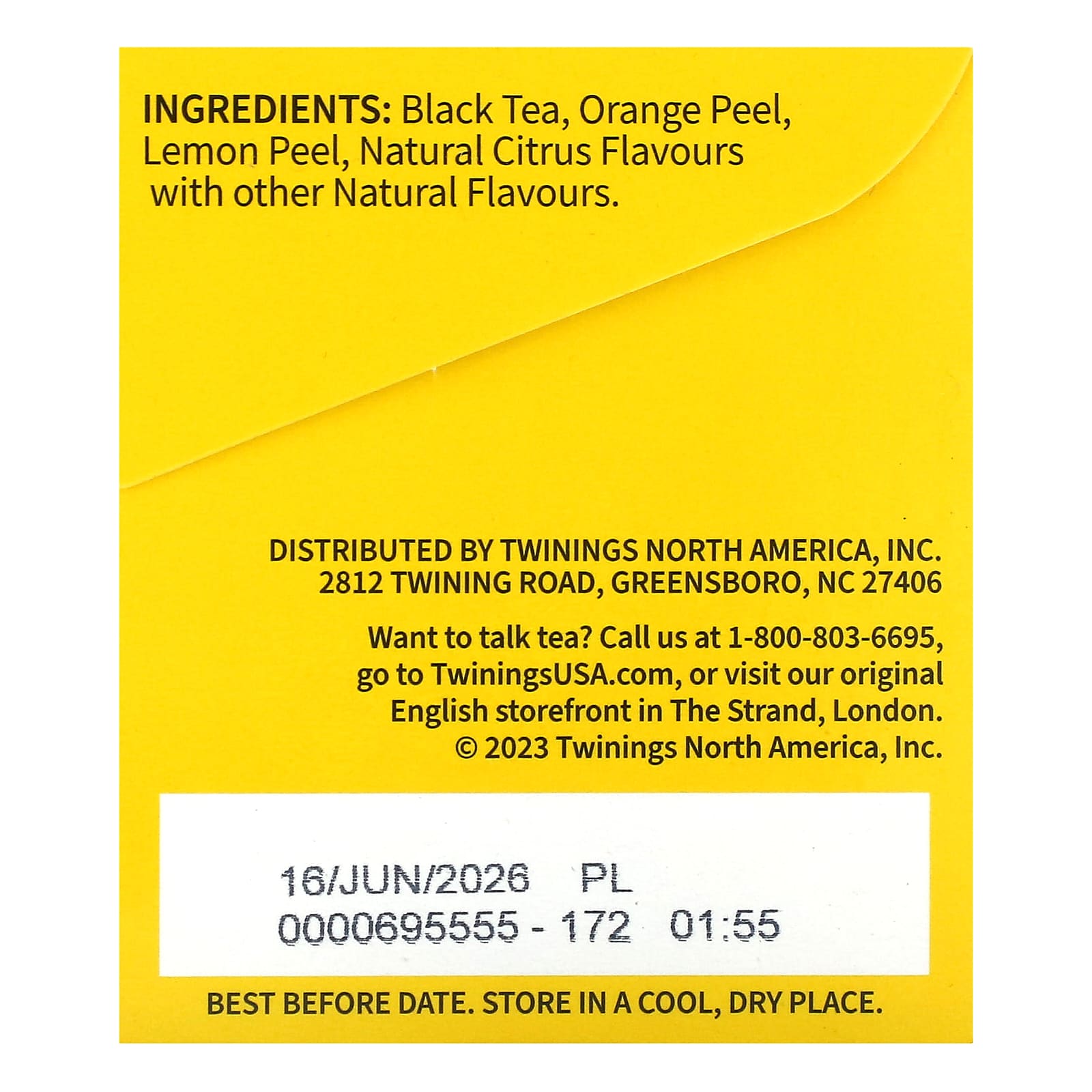 Twinings, Flavored Black Tea, Lady Grey , 20 Tea Bags, 1.41 oz (40 g) - Image 2