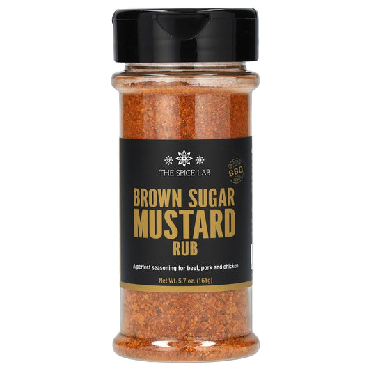 The Spice Lab, Brown Sugar Mustard Rub, 5.7 oz (161 g) - Image 1
