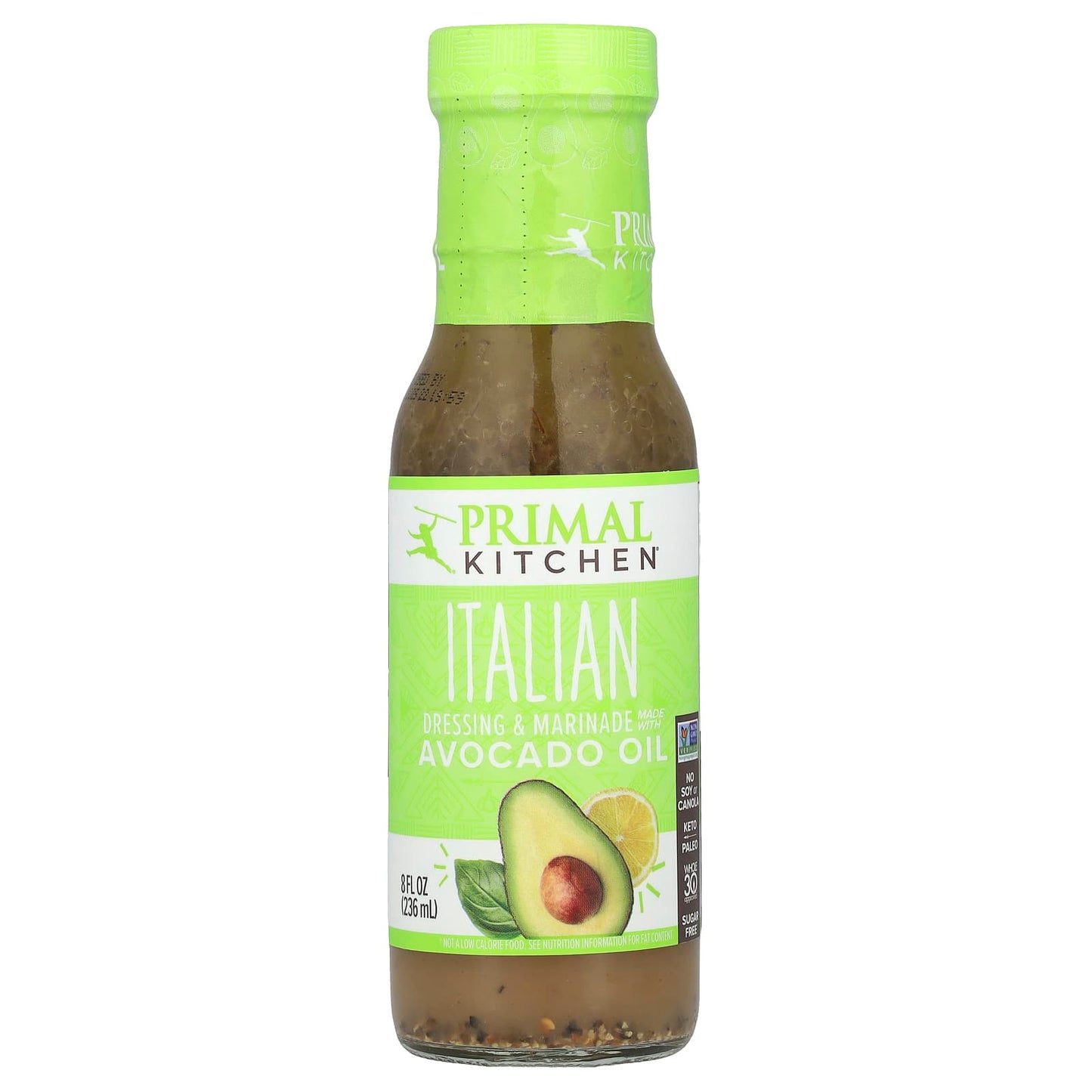 Primal Kitchen, Dressing & Marinade Made with Avocado Oil, Italian, 8 fl oz (236 ml) - Image 1