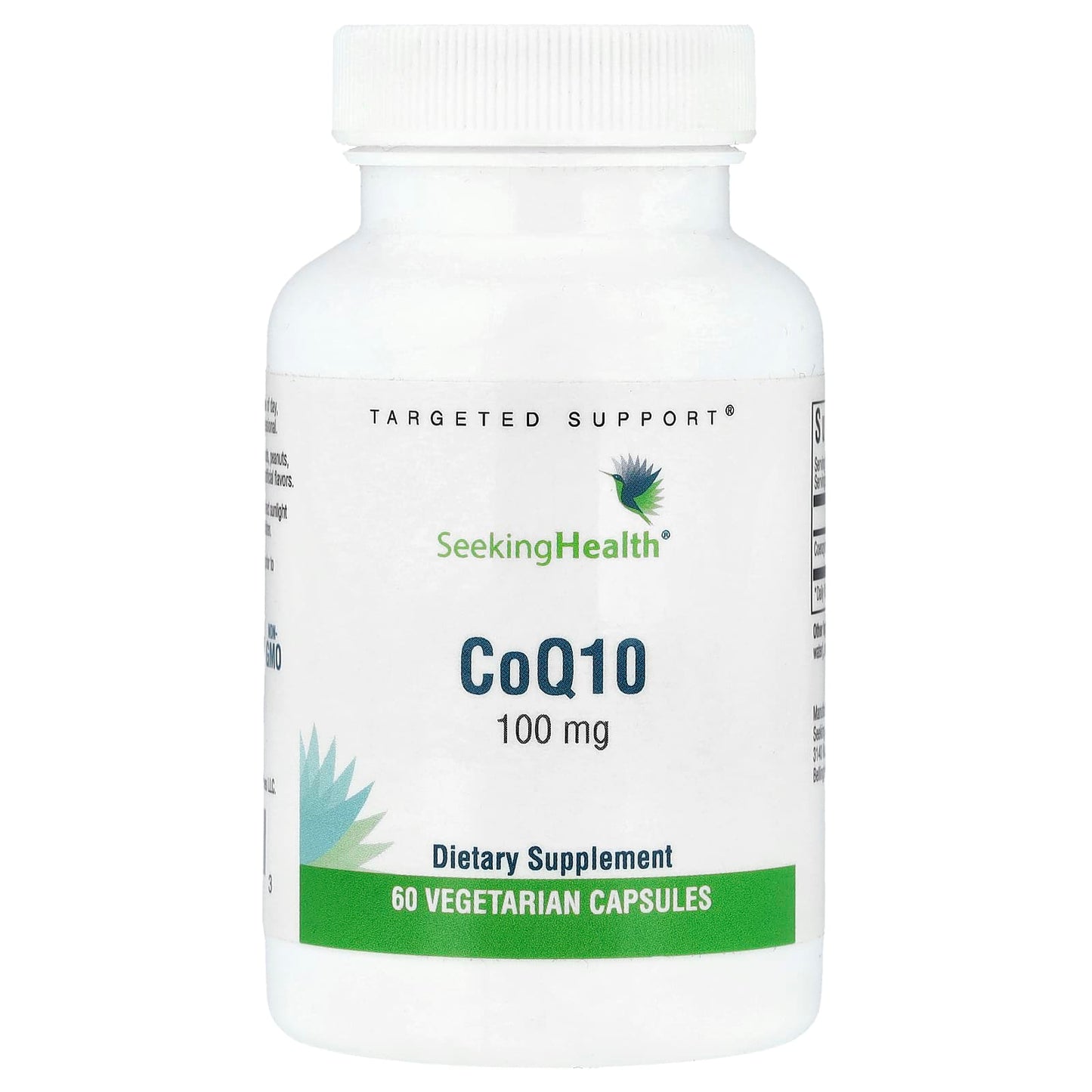Seeking Health, CoQ10, 100 mg, 60 Vegetarian Capsules - Image 1