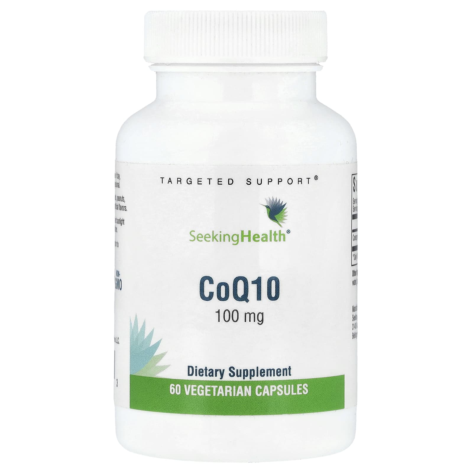 Seeking Health, CoQ10, 100 mg, 60 Vegetarian Capsules - Image 1