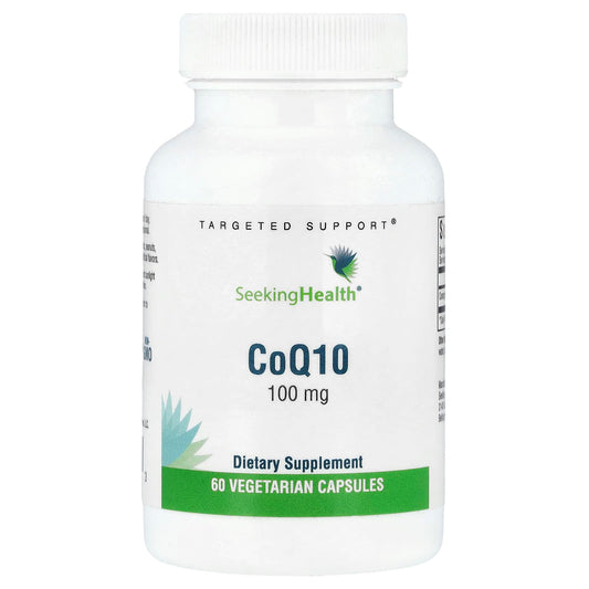 Seeking Health, CoQ10, 100 mg, 60 Vegetarian Capsules - Image 1