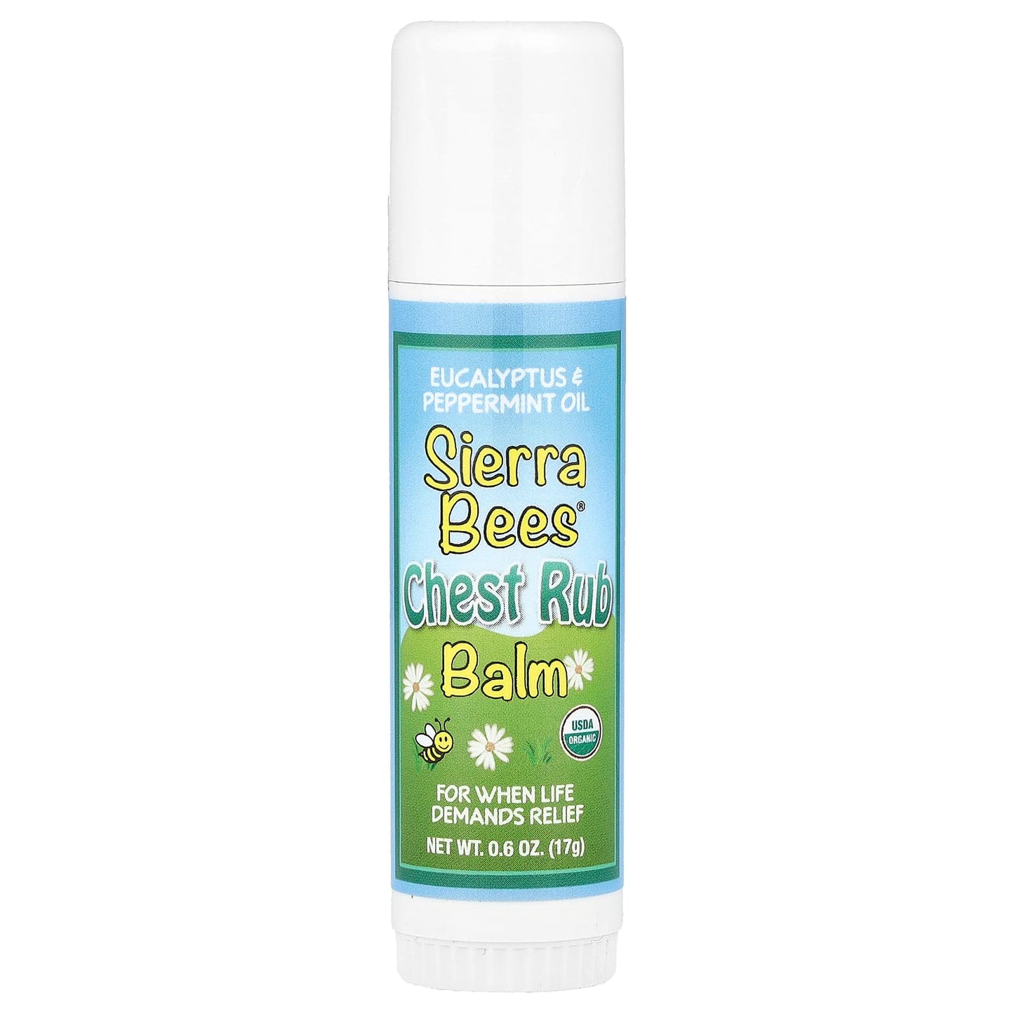 Relief for Congested Chests: Sierra Bees Eucalyptus & Peppermint Chest Rub Balm - Image 1