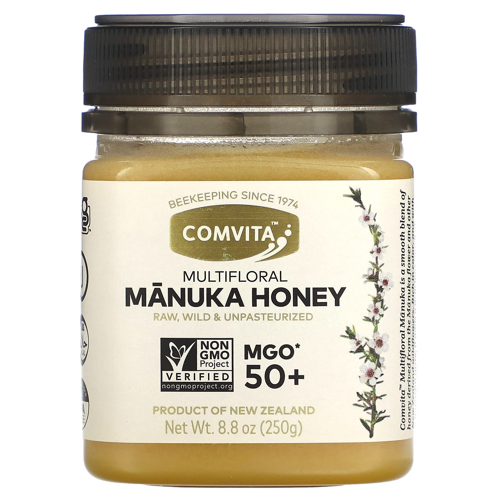 Comvita Multifloral Manuka Honey - MGO 50+ (250g) - Image 1