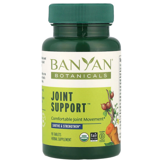 USDA Organic Joint Support Supplement by Banyan Botanicals 90 Tablets - Image 1