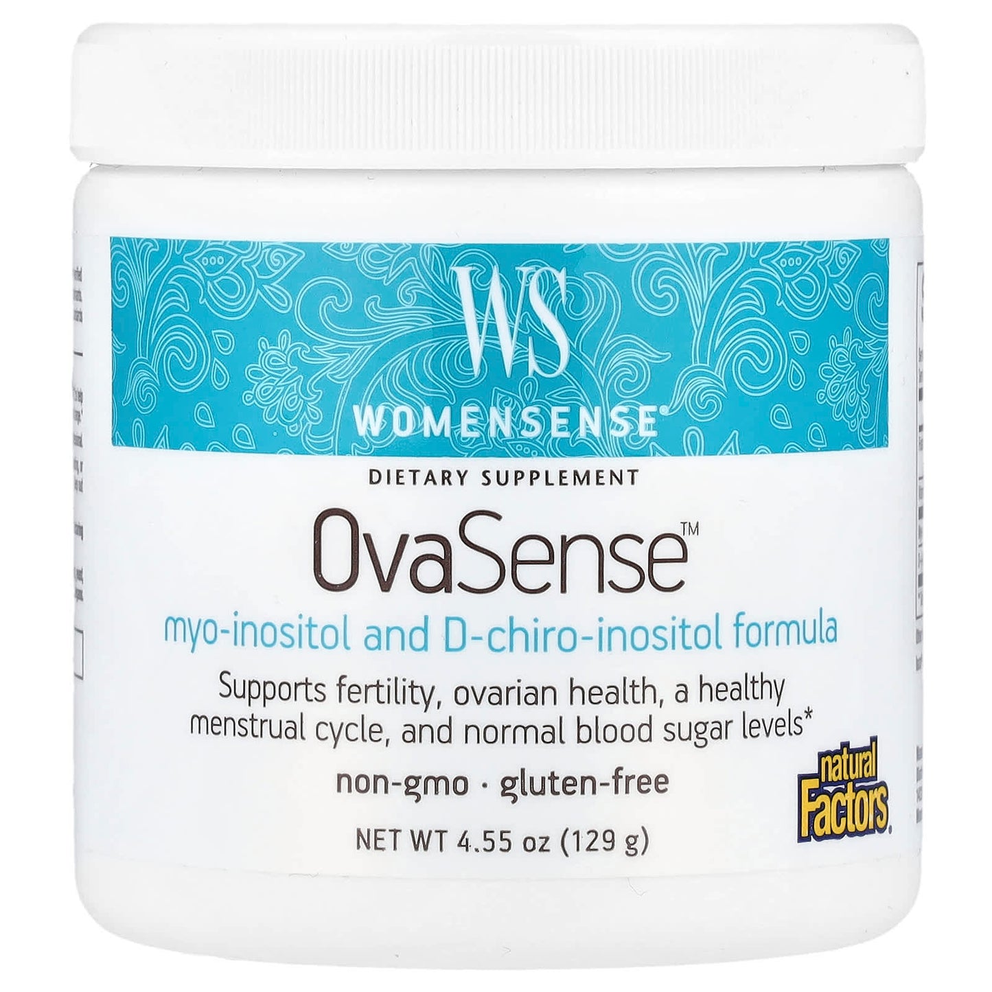 Natural Factors, Womensense®, OvaSense™, 4.55 oz (129 g) - Image 1