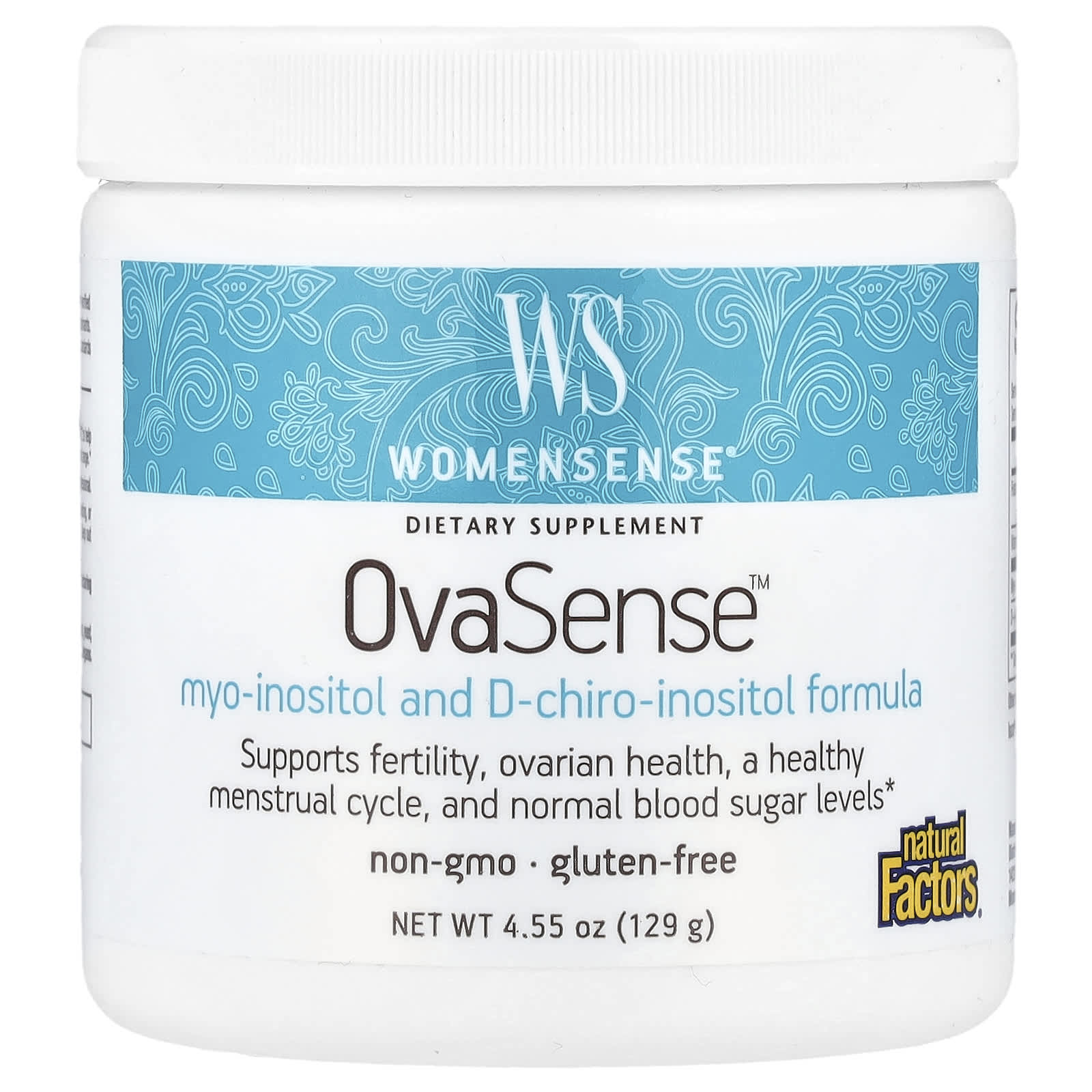 Natural Factors, Womensense®, OvaSense™, 4.55 oz (129 g) - Image 1