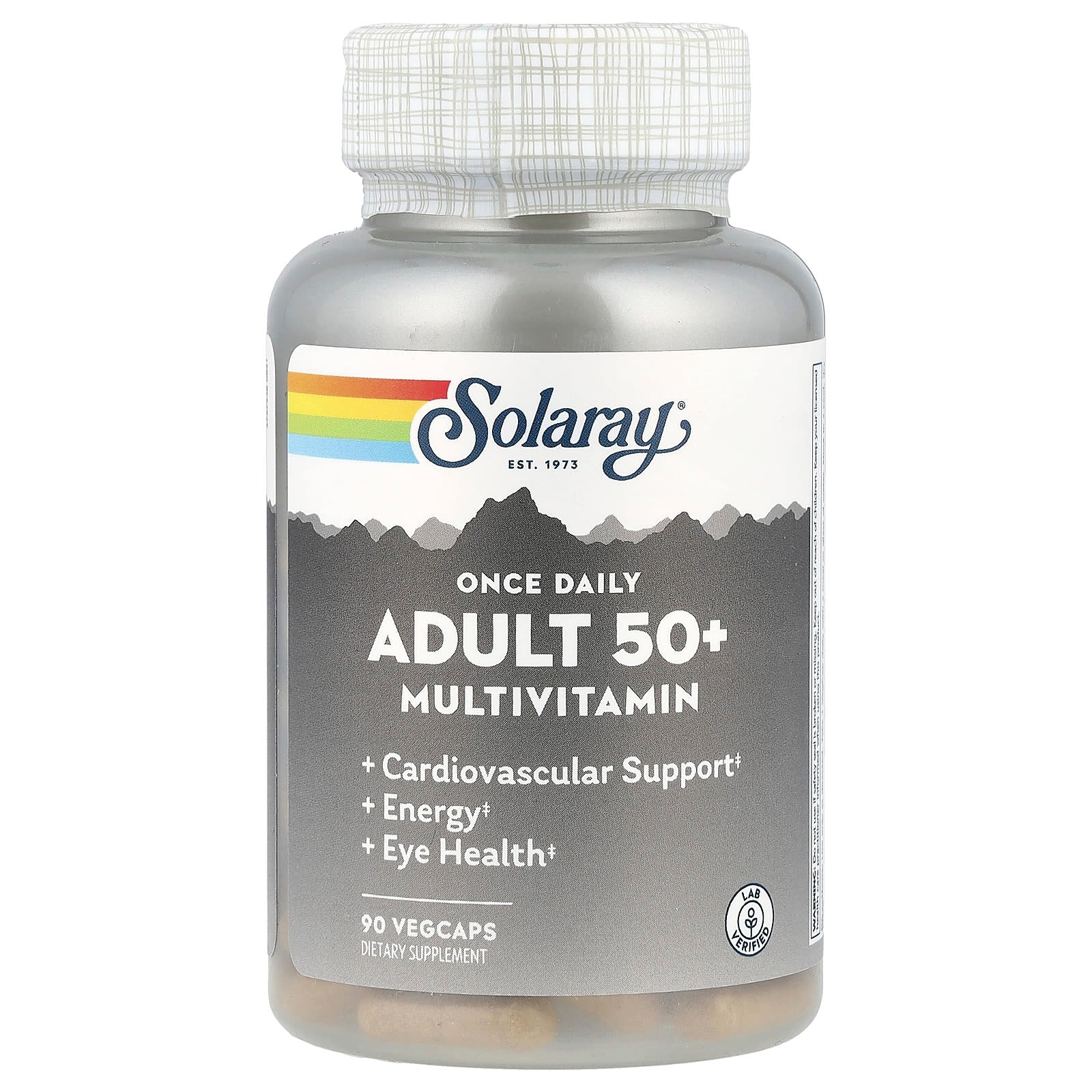 Solaray, Once Daily Adult 50+ Multivitamin,  90 VegCaps - Image 1