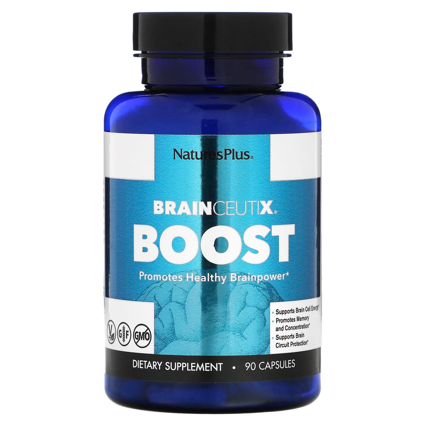 NaturesPlus, Brainceutix Boost, 90 Capsules - Image 1