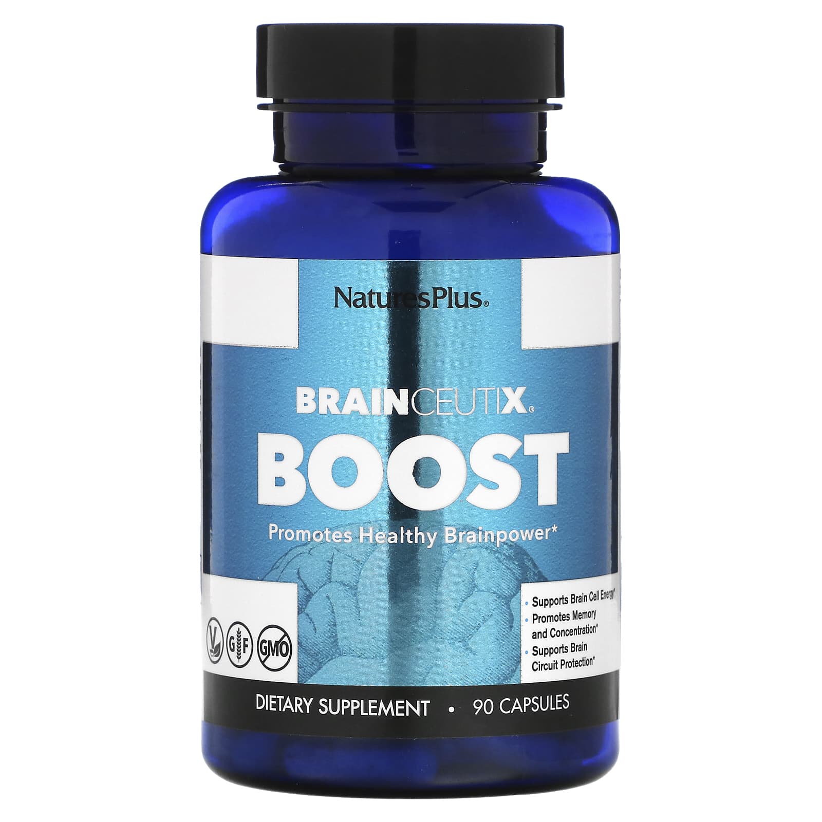 NaturesPlus, Brainceutix Boost, 90 Capsules - Image 1