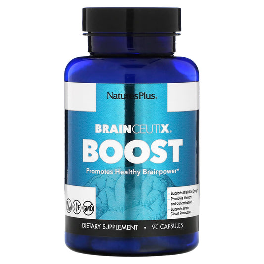 NaturesPlus, Brainceutix Boost, 90 Capsules - Image 1