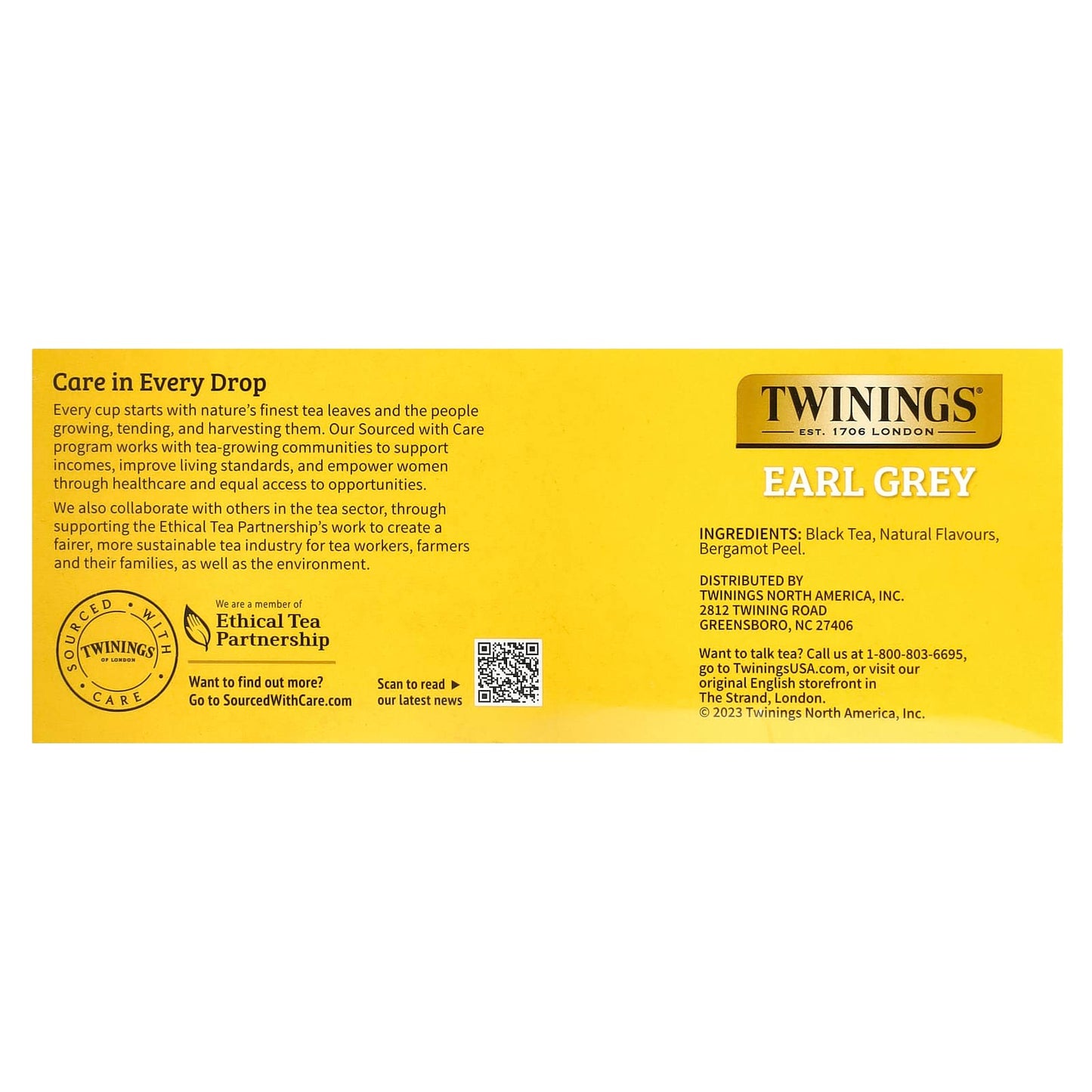 Twinings, Flavored Black Tea, Earl Grey , 100 Tea Bags, 7.05 oz (200 g) - Image 2