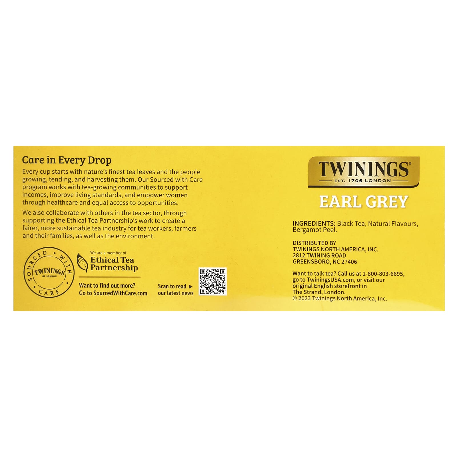 Twinings, Flavored Black Tea, Earl Grey , 100 Tea Bags, 7.05 oz (200 g) - Image 2