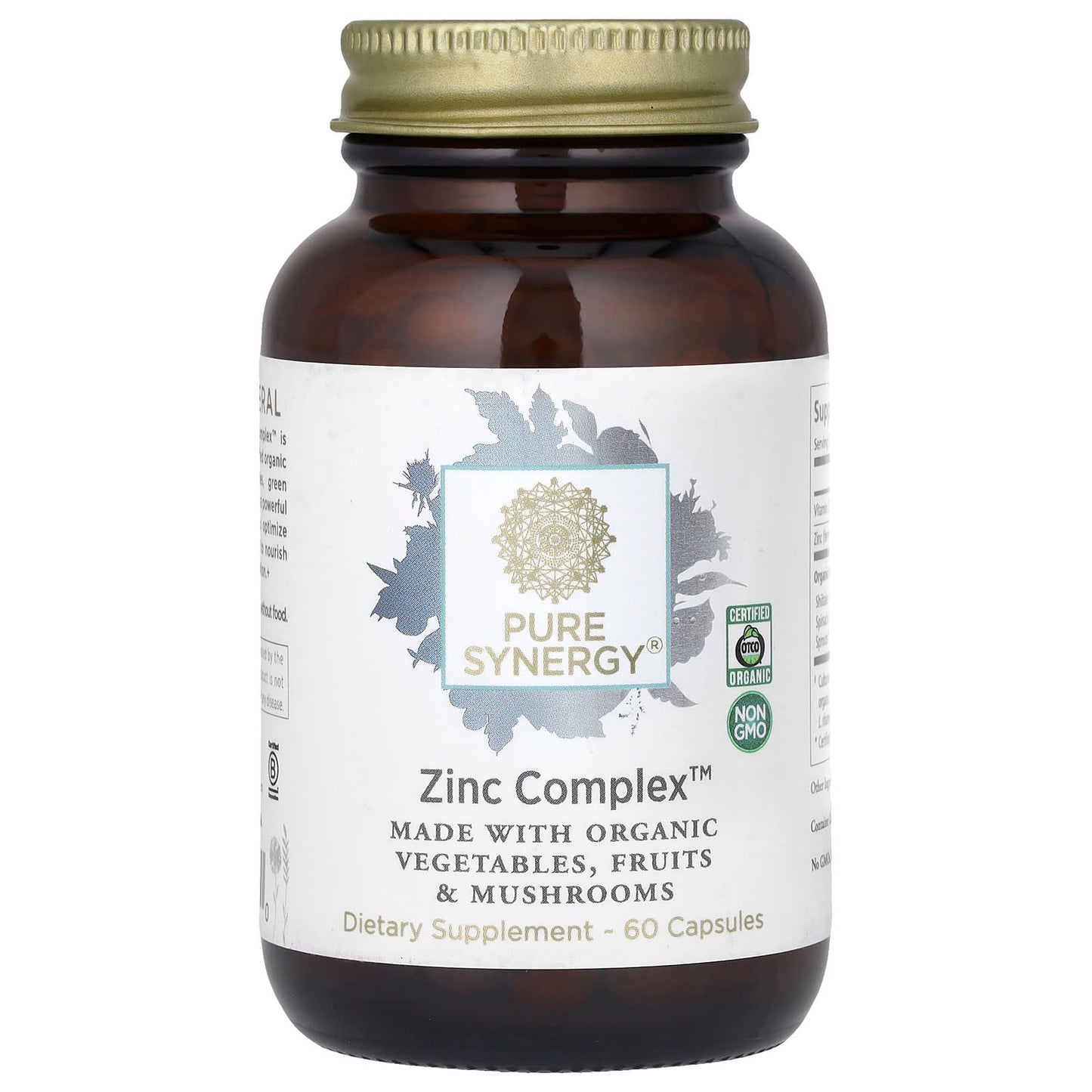 Pure Synergy, Zinc Complex, 60 Capsules - Image 1
