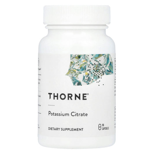 Thorne, Potassium Citrate, 90 Capsules (99 mg per Capsule) - Image 1