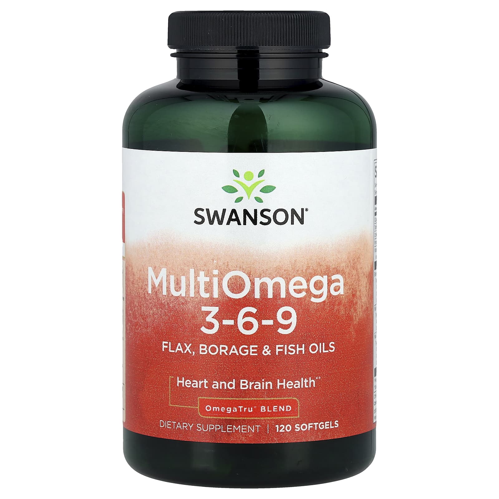 Swanson, MultiOmega 3-6-9, 120 Softgels - Image 1