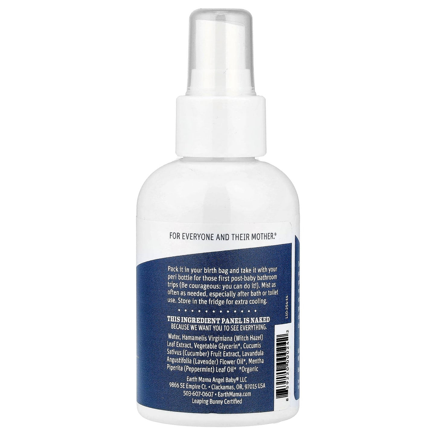Herbal Perineal Spray for Postpartum Relief by Earth Mama - 4 fl oz (120 ml) - Image 2