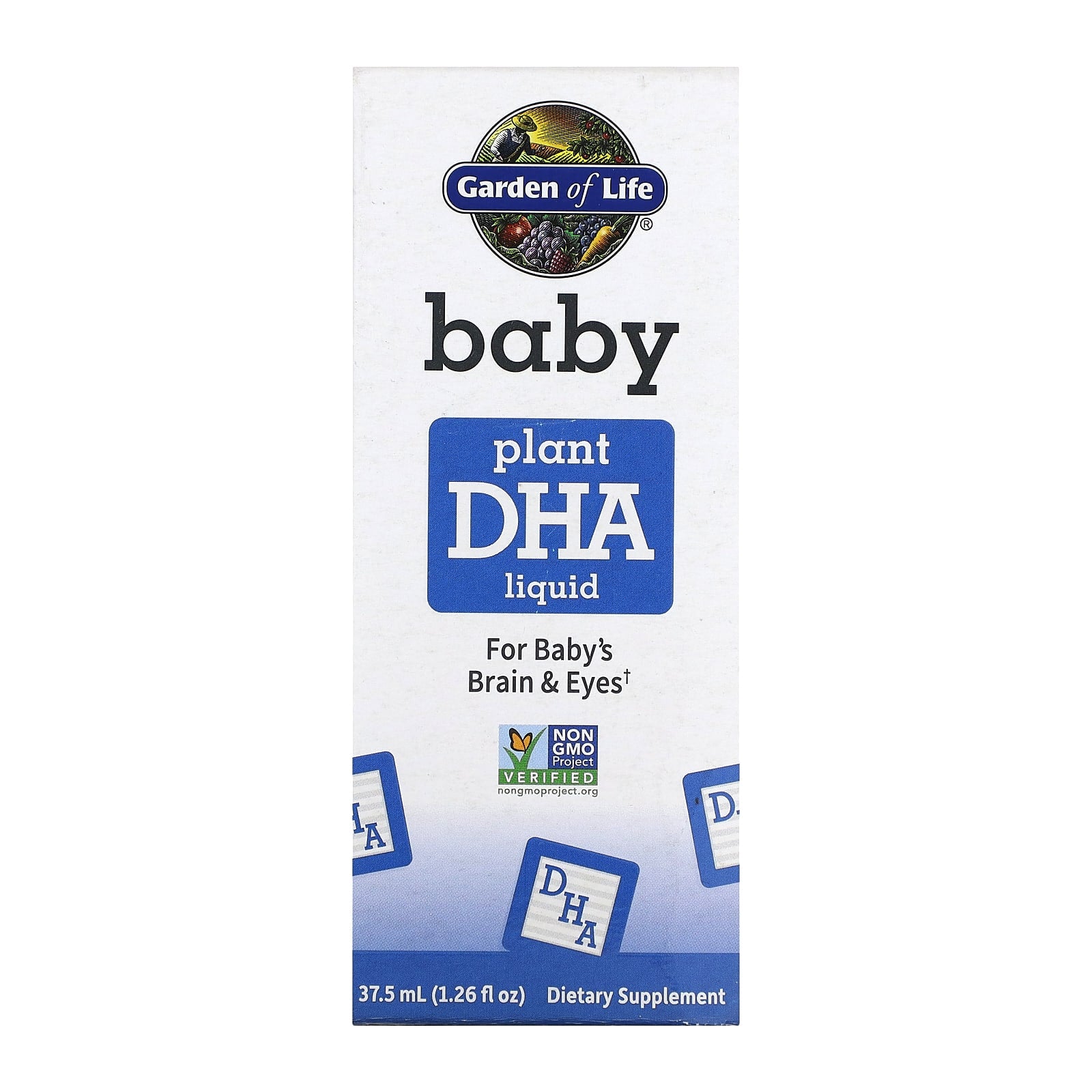 Garden of Life Baby DHA Liquid - Vegan Omega-3 Supplement - Image 1