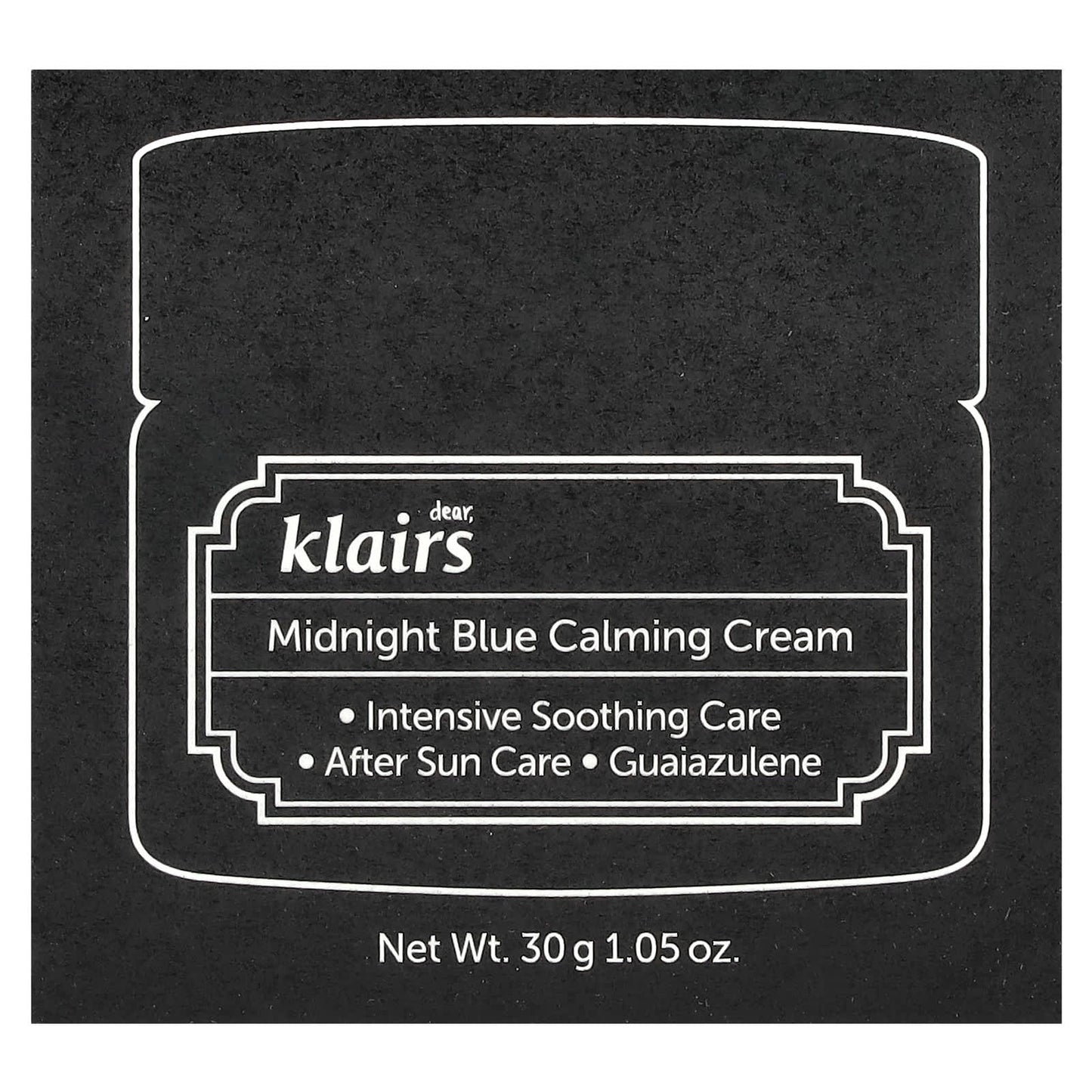 Midnight Blue Calming Cream by Dear, Klairs - Soothe Sensitive Skin - Image 2